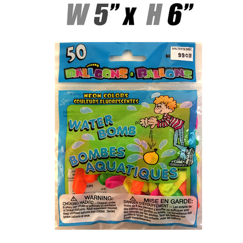 Toys 99¢ - Neon Water Balloons - 50 ct.