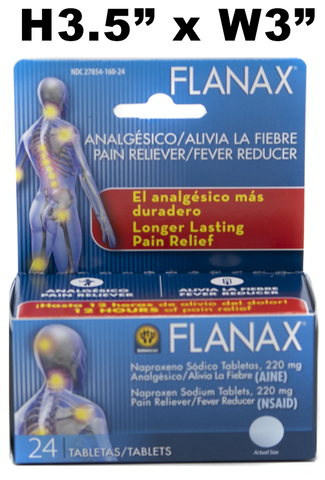 Flanax - Naproxen 24 Tablets