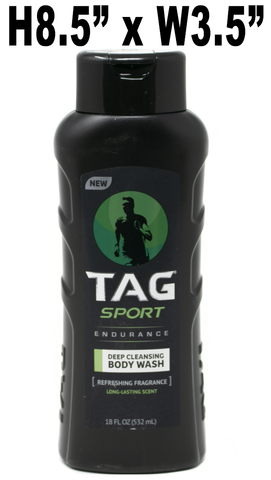 Tag Sport Body Wash - Endurance, 18 oz