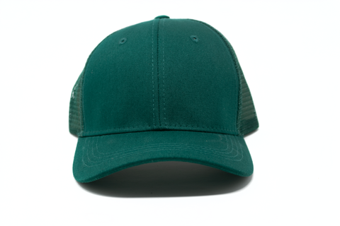 Mesh Trucker Cap - Dark Green