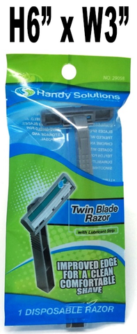 Twin Blade Razor - 1 pk