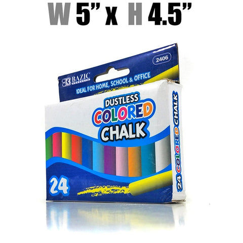 Stationery - Colored Chalk - 24 ct.