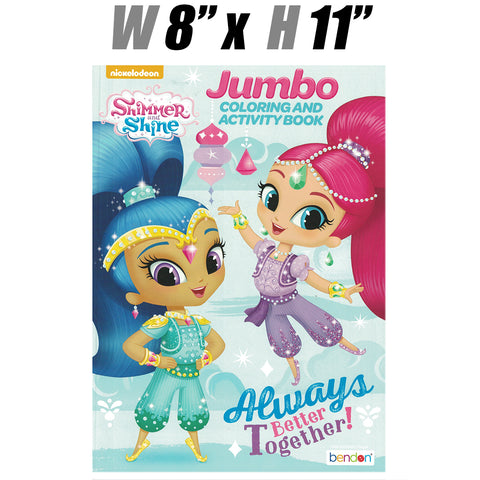 Stationery - Shimmer and Shine Jumbo Coloring & Activity Book