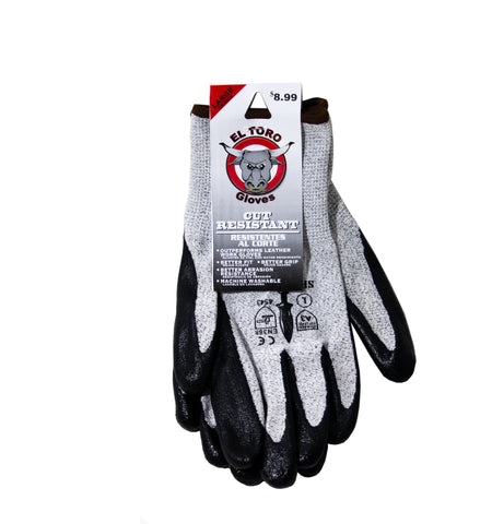 El Toro Gloves - Cut Resistant LG