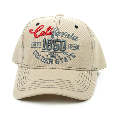 Baseball Cap - California 1850, Khaki