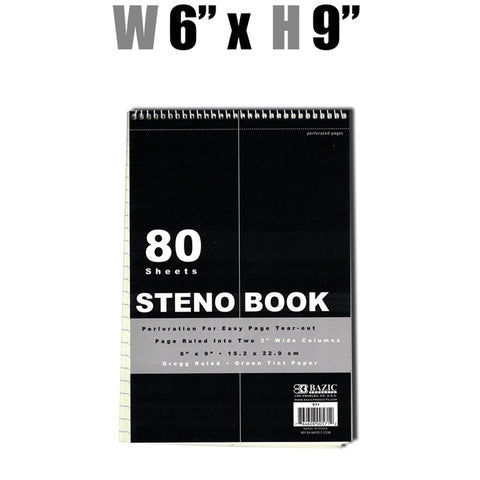 Stationery - Steno Book 70 ct.