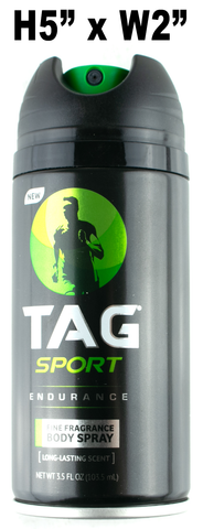 Tag Sport Body Spray - Endurance, 3.5 Oz
