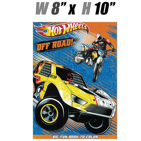 Stationery - Hot Wheels Coloring Books