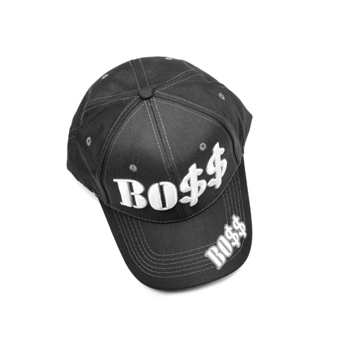 Baseball Cap - Boss Black