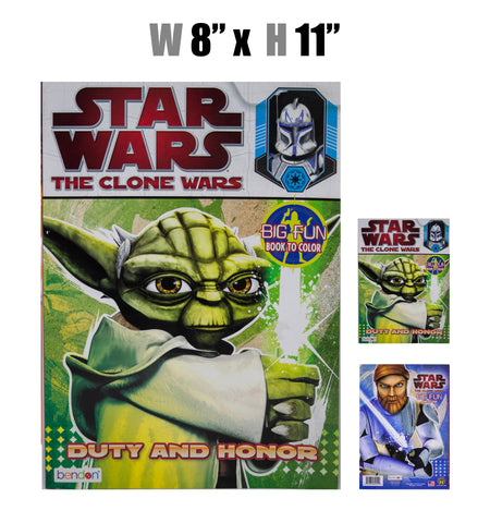 Stationery - Star Wars The Clone Wars Coloring Book