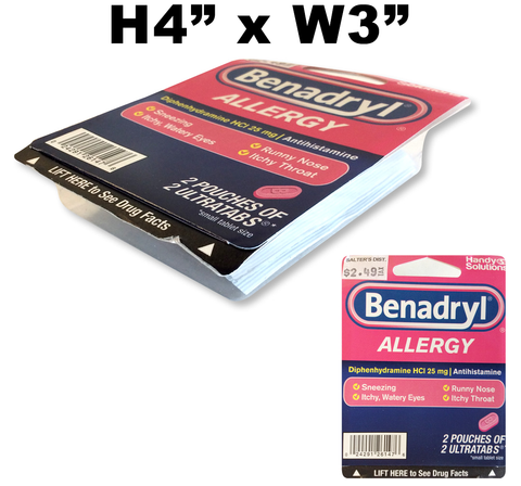 Benadryl Allergy - 4 tablets