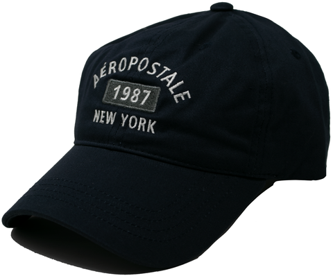 Baseball Cap (Adjustable) - Aeropostale 1987, Navy