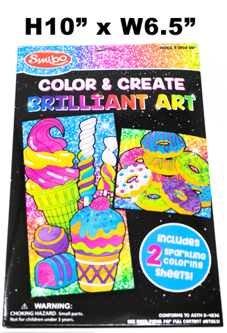 Toys $1.69 - Color & Create Brilliant Art Activity Set, Asst'd