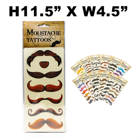 Toys 99¢ - Moustache Tattoos