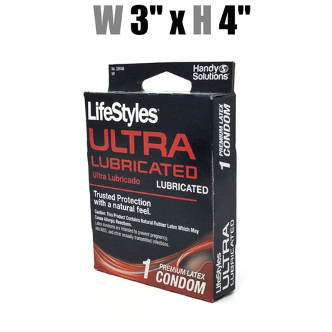 Lifestyles Condoms - Ultra Lubricated Red