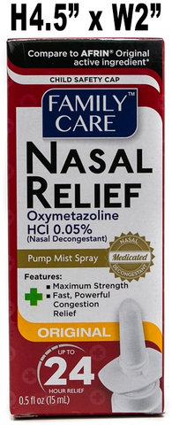 Family Care - Nasal Relief .5fl Oz