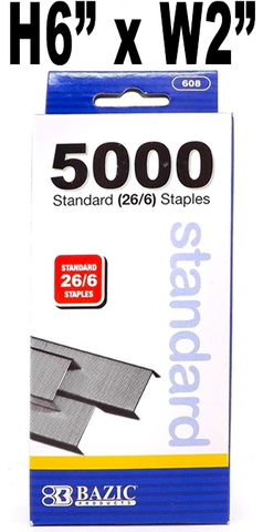 Stationery - Staples 5000 ct.