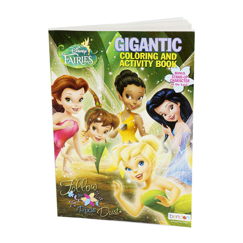 Stationery - Disney Fairies Gigantic Coloring & Activity Book, 192 Pgs