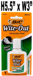 Stationery - Bic Wite-Out Extra Coverage Correction Fluid