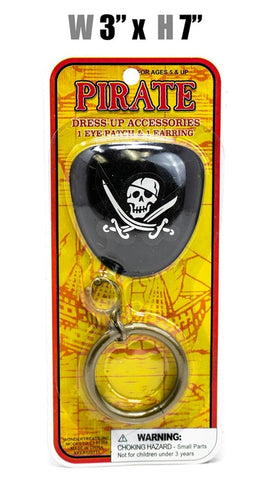 Toys 99¢ - Pirate Eye patch & Earring