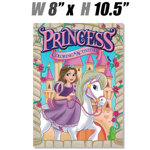 Stationery - Princess Coloring & Activities Books