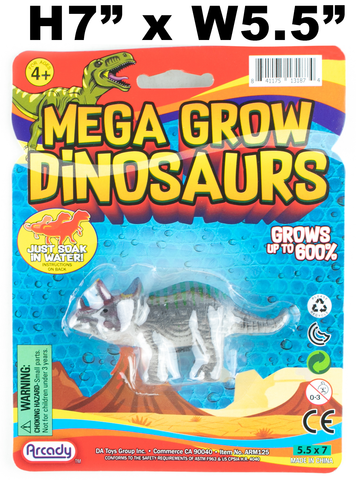 Toys $1.69 - Mega Grow Dinosaurs, Asst'd