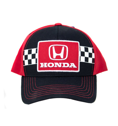 Baseball Cap (Adjustable) - Honda Checkered Flag