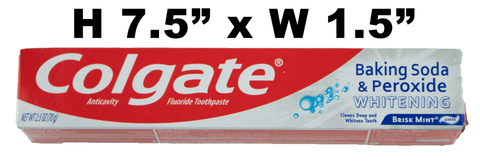 Colgate Baking Soda & Peroxide Whitening Toothpaste, 2.5 oz