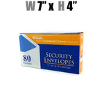 Stationery - Security Envelopes Small - 80 ct.