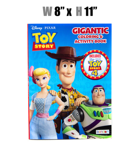 Stationery - Toy Story 4 Gigantic Coloring & Activity Book, 192 Pgs