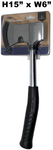 Forged Camp Axe - Rubber Handle