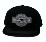 Snapback Cap C California A Patch, Black