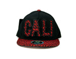 Snapback Cap -  Cali Digi Black and Red