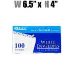 #6 Peel & Seal Envelopes 100 Pk