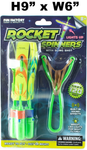 Toys $1.99 - Fun Factory Rocket Spinners w/Sling Shot