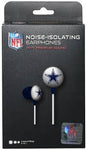 NFL Noise-Isolating Earphones - Dallas Cowboys