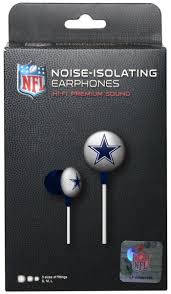 NFL Noise-Isolating Earphones - Dallas Cowboys