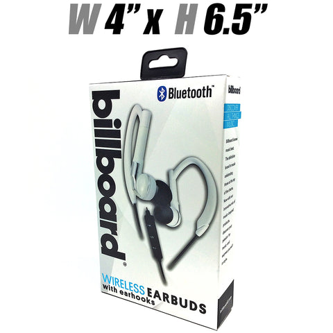 #MG508 Billboard Bluetooth Wireless Earbuds w/Earhooks