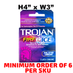 Trojan - Fire & Ice, 3 Ct