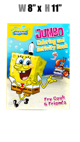 Stationery - SpongeBob Jumbo Coloring and Activity Book