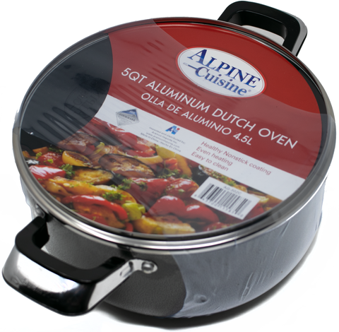Alpine Cuisine - 5 Qt Aluminum Dutch Oven