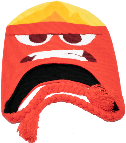 Peruvian Hats - Disney Inside Out Anger Reversible