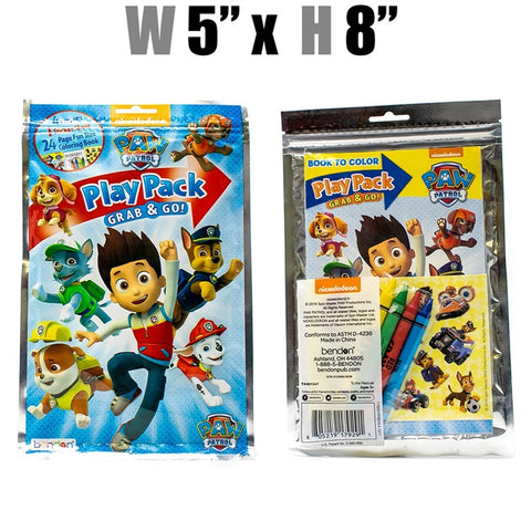 Toys $1.99 - Play Pack Grab & Go Paw Patrol