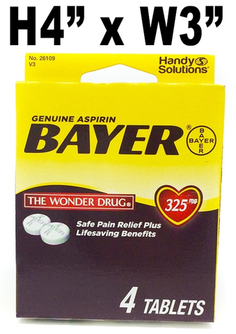 Bayer Extra Strength - 4 tablets