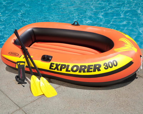 58332 - Explorer 300 Set w/Oars & Hand Pump