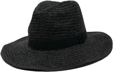 Oldstone - Straw Cowboy - Black w/Black Band