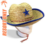 Straw Sheriff Hat