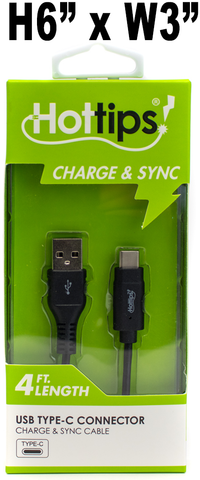 #22329 Hottips Charge & Sync, USB Type-C Connector
