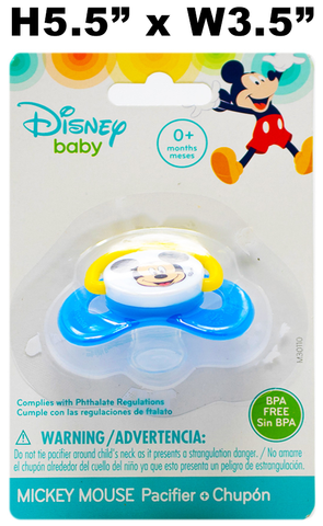 Baby Supplies - Disney Baby Pacifier, Asst'd