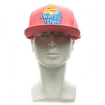 Snapback Cap - Wavy Days, Pink